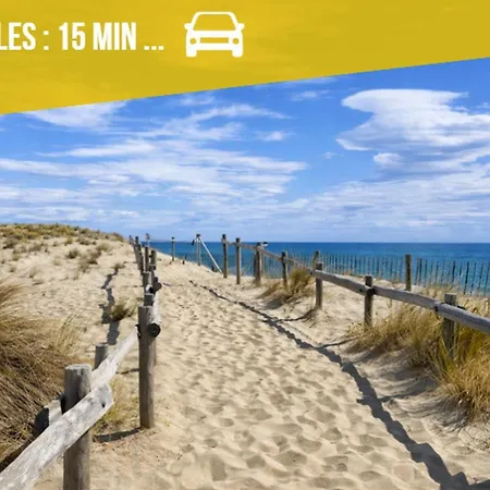 Nouveau - L'ensoleille Terrasse & Atypique - 10 Min Plages - Serenite & Confort - Ideal Famille Parking Et Wifi Gratuit - Speciale