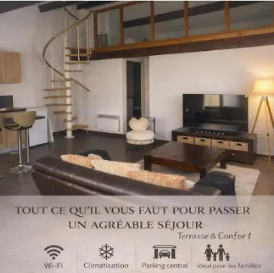 Nouveau - L'ensoleille Terrasse & Atypique - 10 Min Plages - Serenite & Confort - Ideal Famille Parking Et Wifi Gratuit - Speciale Perpignan